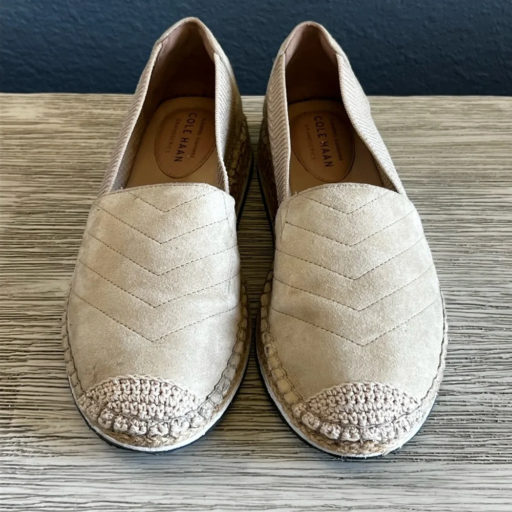 Cole Haan Tan Espadrilles